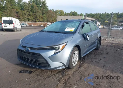 2025 Toyota Corolla Hybrid Le z USA, uszkodzony, nr VIN JTDBDMHE8S3020843